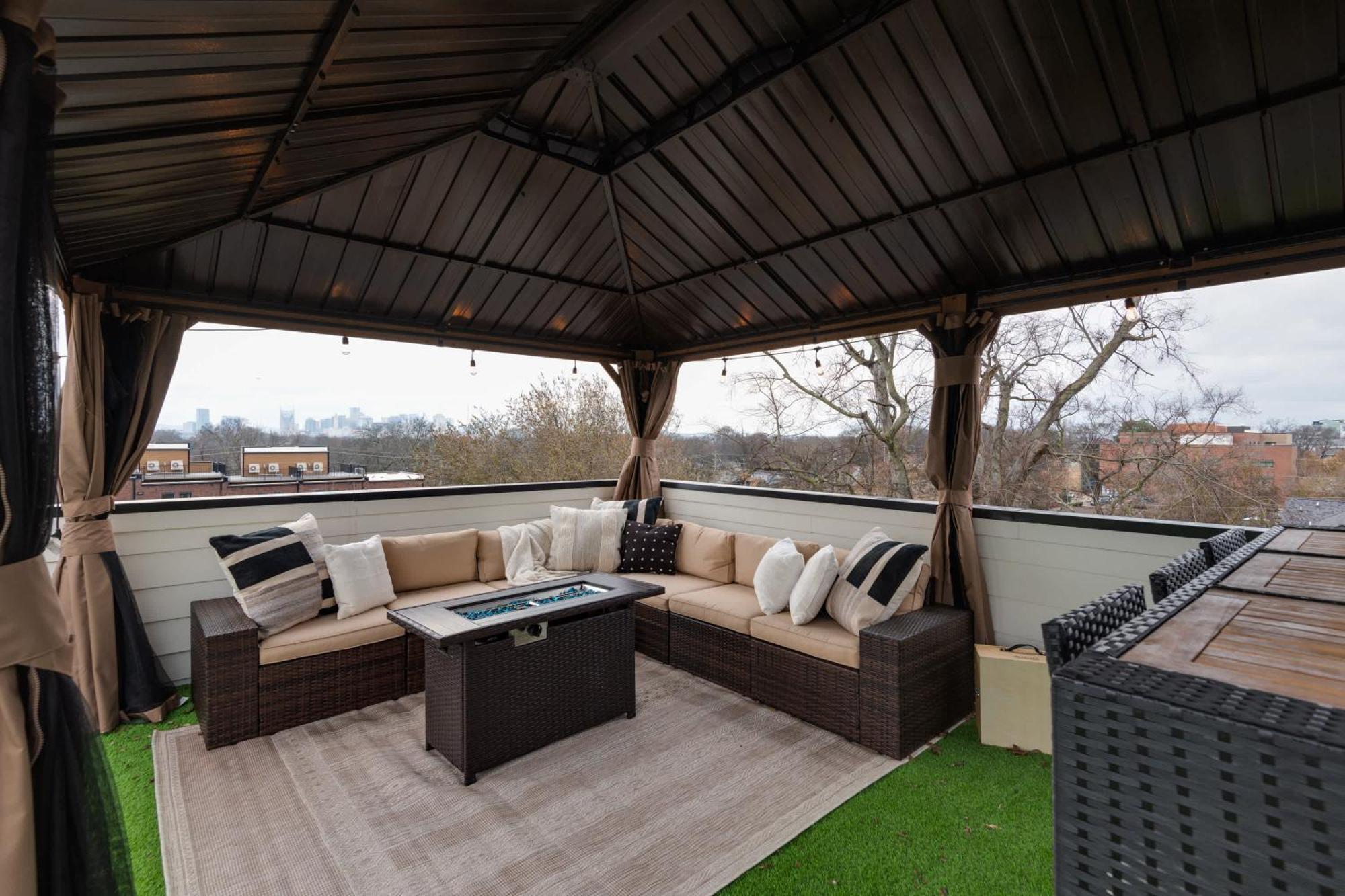 The Lyric - Huge Rooftop Patio With Firepit Villa Nashville Exterior photo