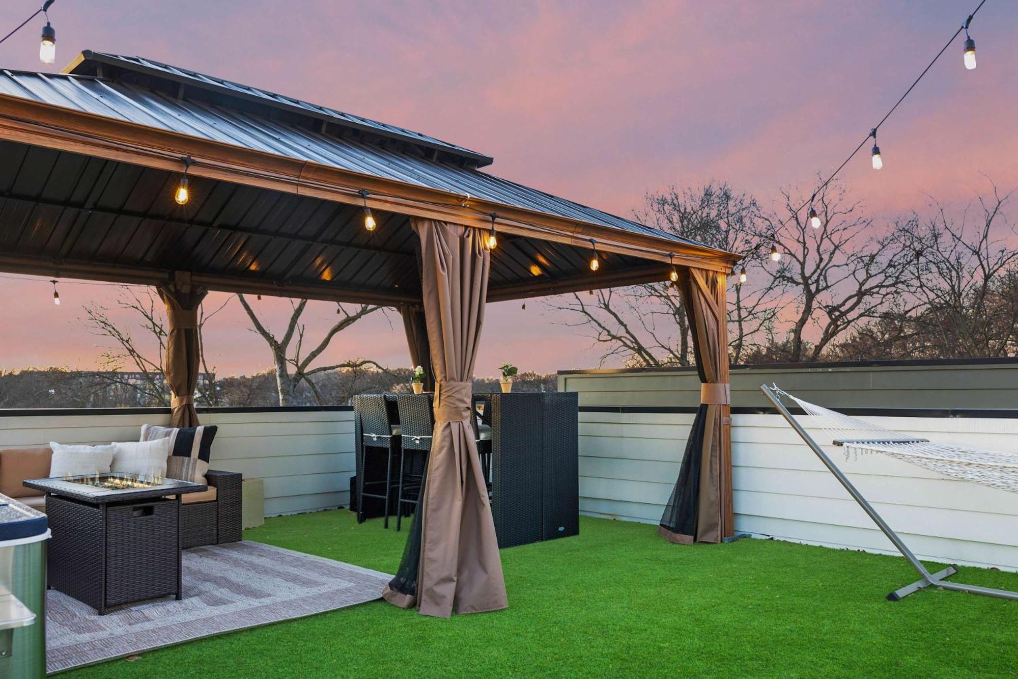 The Lyric - Huge Rooftop Patio With Firepit Villa Nashville Exterior photo